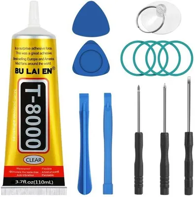 Image de Réparations d'écrans de téléphones portables, avec colle et outils