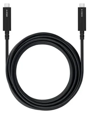 Imagen del producto de Sharp 100016091, 5 metros, USB-C, USB-C, USB 2.0, 8,1 Gbit/s, color