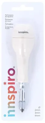 Locher für Ecken und Einkerbungen, 3 Stempel, beige
