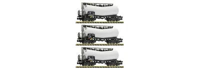 Produktbild von Fleischmann 846007 3-tlg.Set Knickkesselwagen