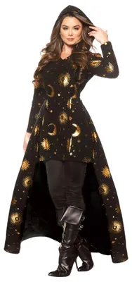 Produktbild von Sterndeuterin Kleid - Halloween Kostüm Damen Größe: XS