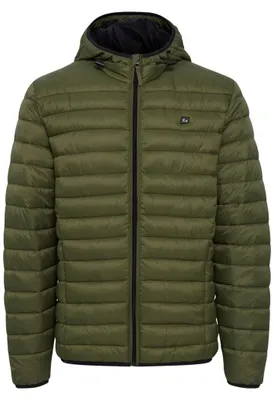 Produktbild von BLEND Leichte Steppjacke Wattierte Übergangsjacke Stretchbund mit Kapuze Größe: XXL