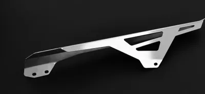 Image de ZIEGER protège chaîne compatible avec Yamaha Tenere 700 argent