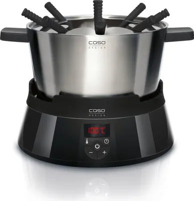 Produktbild von CASO Induktions- FonDue und Tischkochfeld für 8 Personen, schwarz