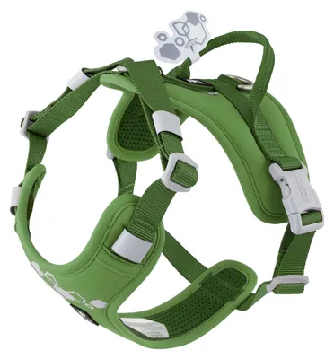 Image de HURTTA Harnais pour chien Weekend Warrior Harness II ECO, couleur : vert (persil), taille : 40-45 cm