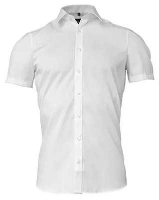 Produktbild von Marvelis - Hemd für Herren kurzärmlig LT5919 (38,5cm) (Weiß)