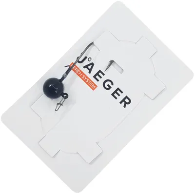 Produktbild von Jaeger Fishing Jig Head Montage 65cm - Jigkopf Vorfach