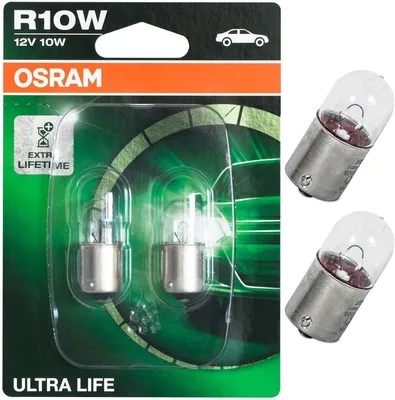 Image de OSRAM ULTRA LIFE R10W BA15s 12 V/10 W (blister de 2)
