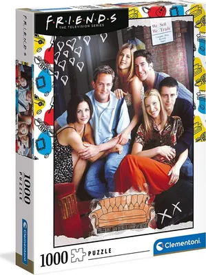 Produktbild von Clementoni 39587 Friends 1000 Teile Puzzle Netflix