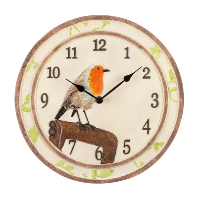 Produktbild von Atlanta Küchenuhr 6111, bunt, Quarz, Wanduhr, mit Vogel Motiv