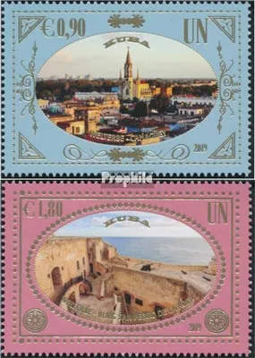 Produktbild von Briefmarken UNO - Wien 2019 Mi 1070-1071 (kompl.Ausg.) postfrisch UNESCO Welterbe Kuba