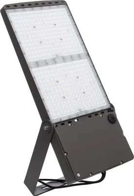 Produktbild von LED  Fluter 400W Premium 160lm/W  Dimmbar 1-10V Pyros 3000K Typ 3 S1 130x60 Warmweiß