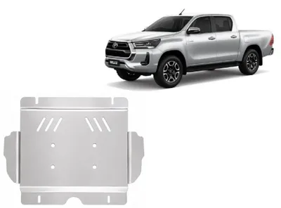 Obrázek produktu pro Hliníková ochrana spodní části motoru pro vozidla Toyota Hilux Invincible – modely z let 2021–2026
