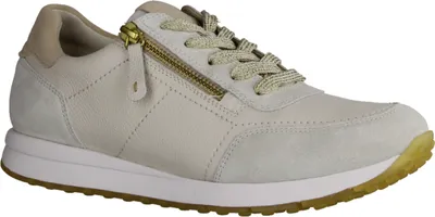 Produktbild von Paul Green 4085-337 Damenschuhe, Sneaker, Leder,Ice/Ivory (Beige) Wechselfußbett - Damenschuhe Top Trends, Beige, leder (s. suede/m.calf)