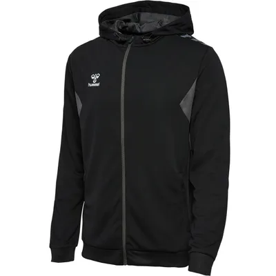 Zdjęcie produktu dla hummel hmlAUTHENTIC PL ZIP HOODIE BLACK BLACK XL