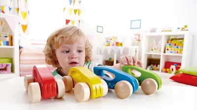 Produktbild von Hape Early Explorer Kleines Auto-Display, E0057