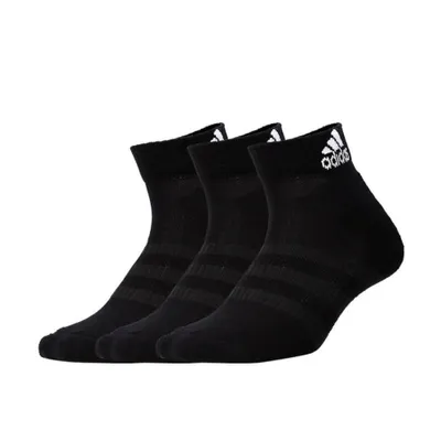 Obrázek produktu pro Ponožky ADIDAS Cush Ankle 3 Pack Black Černá 37-39