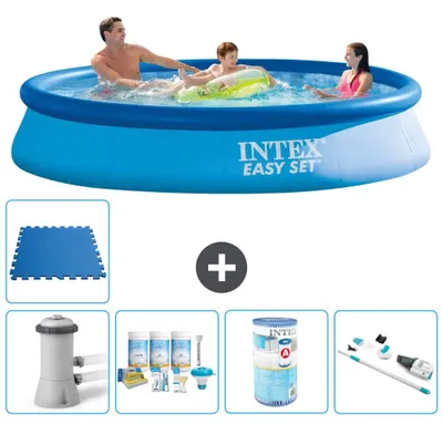 Zdjęcie produktu dla Basen Easy Set Rund - 366x76 cm - 6 elementów - S41050