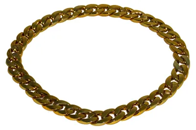 Produktbild von Zuhälterkette Millionärskette in gold