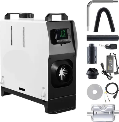 Obrázok produktu pre Dieselový stojanový ohrievač 8 kW – všestranný ohrievač vzduchu s LCD displejom a diaľkovým ovládaním