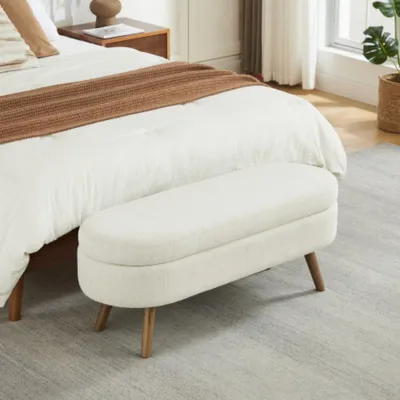Produktbild von Schuhbank, Polsterbank mit Stauraum,Bank mit Stauraum,für Schlafzimmer, Flur oder Wohnzimmer