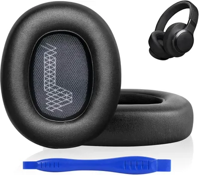Imagen del producto de Almohadillas de repuesto para auriculares de diadema, compatibles con los modelos E65, Live 650 y Duet NC, color