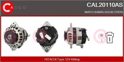 Produktbild von Lichtmaschine Generator 40A