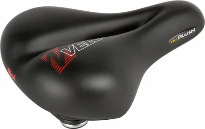 Produktbild von Velo Plush Gel Elasto Sattel Schwarz 200 mm Schwarz 200 mm