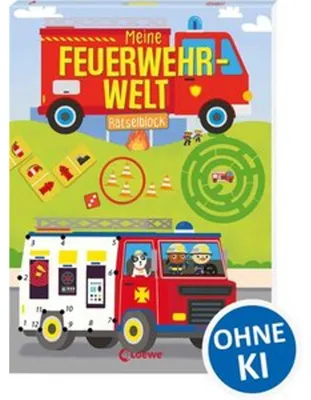 Obrázek produktu pro Meine Feuerwehr-Welt - Rätselblock
