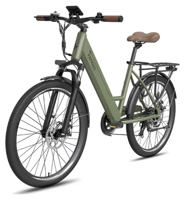 Produktbild von FAFREES F26 PRO E-Bike - Motor 250W Akku 36V15Ah 26x1.75 Zoll Reifen Mechanische Scheibenbremsen - Grün