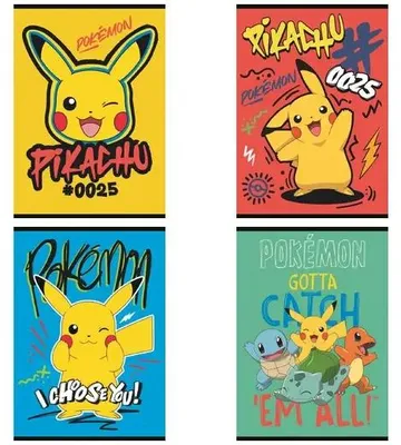 Produktbild von A5-Heft/16 Seiten = Pokémon-Ordner, laminiert