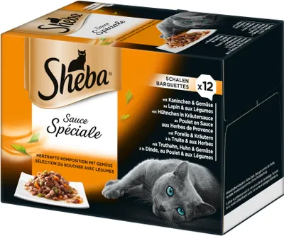 Produktbild von Sheba Schale 12x 85g - Sauce Spéciale