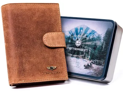 Produktbild von Peterson Brieftasche für Männer Spyrosyne braun One size