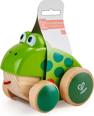 Produktbild von Hape Frog Pull Along, 12 Monat( e), 4 Rad/Räder, Grün, Holz