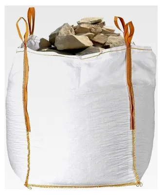 Produktbild von 10 Stück Big Bag für 2 Tonnen | Extraschwerlast-Bausack 2000 kg | BigBags für Steine