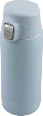 Produktbild von EMSA Light Mug, Blau, Edelstahl, Polypropylen (PP), 400 ml, 6,6 cm, 196 mm