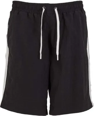 Produktbild von Urban Classics Badeshort Herren Board Shorts With Patched Stripe schwarz XXL