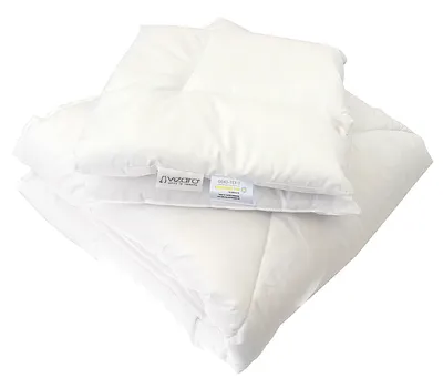 Image de Ensemble de couette et de taies d'oreiller 100% coton pour lit de bébé