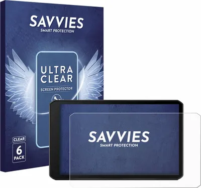 Produktbild von 6x Für Garmin DriveCam 76 Schutzfolie Savvies Displayschutz Display Schutz Folie Klar Transparent