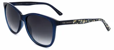 Zdjęcie produktu dla Okulary przeciwsłoneczne damskie Ted Baker TB1496, ciemnoniebieskie, 57/17/145