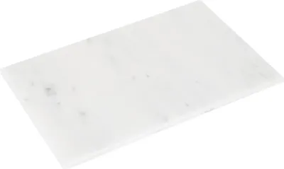 Produktbild von Argon Ta Rechteckiges Marmor-Schneidebrett – 30 cm x 20 cm – Weiß