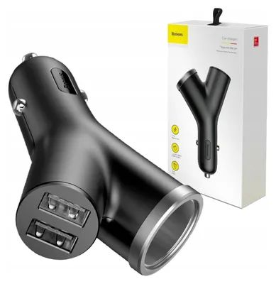 Obrázek produktu pro Baseus CCALL-YX01 nabíječka mobilních zařízení Black Auto