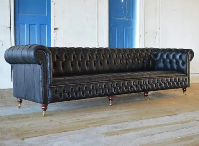 Produktbild von XXL Big Sofa Couch Chesterfield 480cm Polster Sofas 5 Sitzer Leder Textil  #287