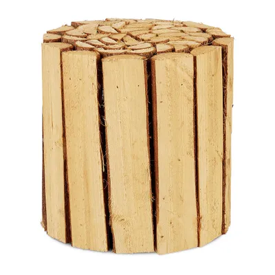 Produktbild von relaxdays 10031015_0 relaxdays Pflanzenständer Holz 20,0 x 20,0 x 20,5 cm braun