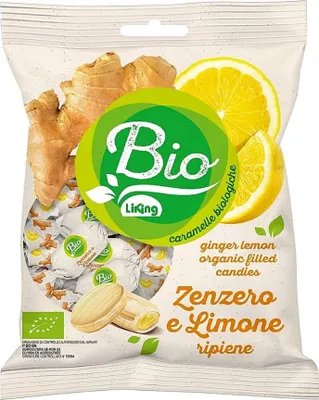 Obrázok produktu pre Bonbóny s náplňou so zázvorovo-citrónovou príchuťou90 g - mag
