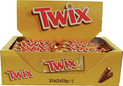 Zdjęcie produktu dla Mars 481854 baton czekoladowy Twix 32 sztuki x 50 g