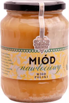 Zdjęcie produktu dla Goldrutenhonig 710ml/1kg - Schronisko Bukowina