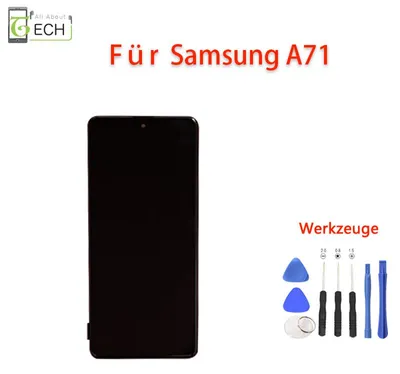 Produktbild von Für Samsung A71 SM-A715F LCD Display mit Rahmen Touch Screen Bildschirm