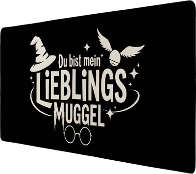 Produktbild von LIEBLINGS MUGGEL Schreibtischunterlage 69x31cm XXL Mauspad