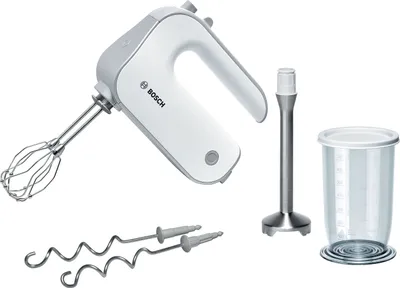 Produktbild von Sada ručních mixérů BOSCH MFQ4070 bílá/stříbrná